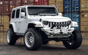 Jeep Wrangler Sahara Unlimited by MC Customs on Avant Garde Wheels
